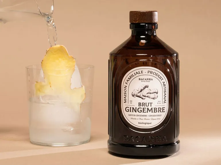 Sirop Bio gingembre 40 cl Bacanha