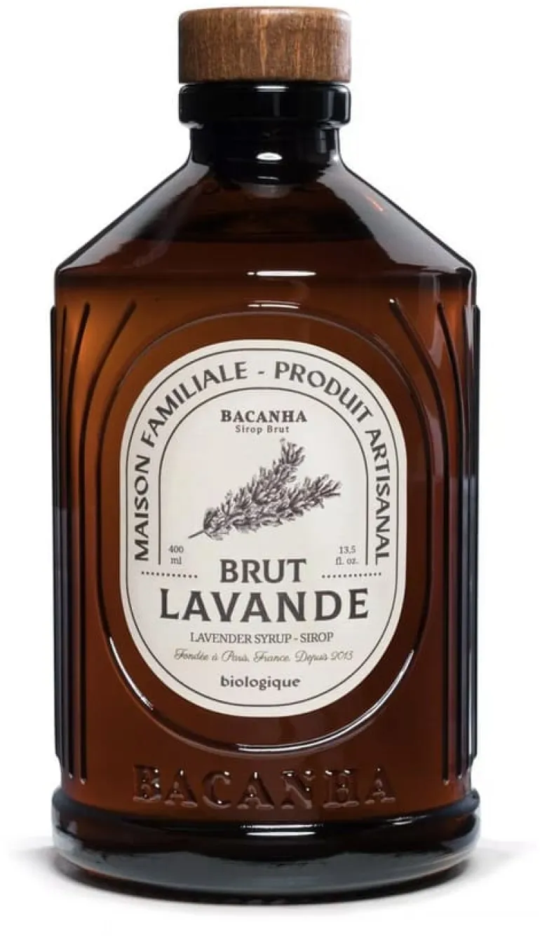 Sirop Bio lavande 40 cl Bacanha