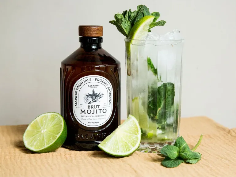 Sirop Bio mojito 40 cl Bacanha