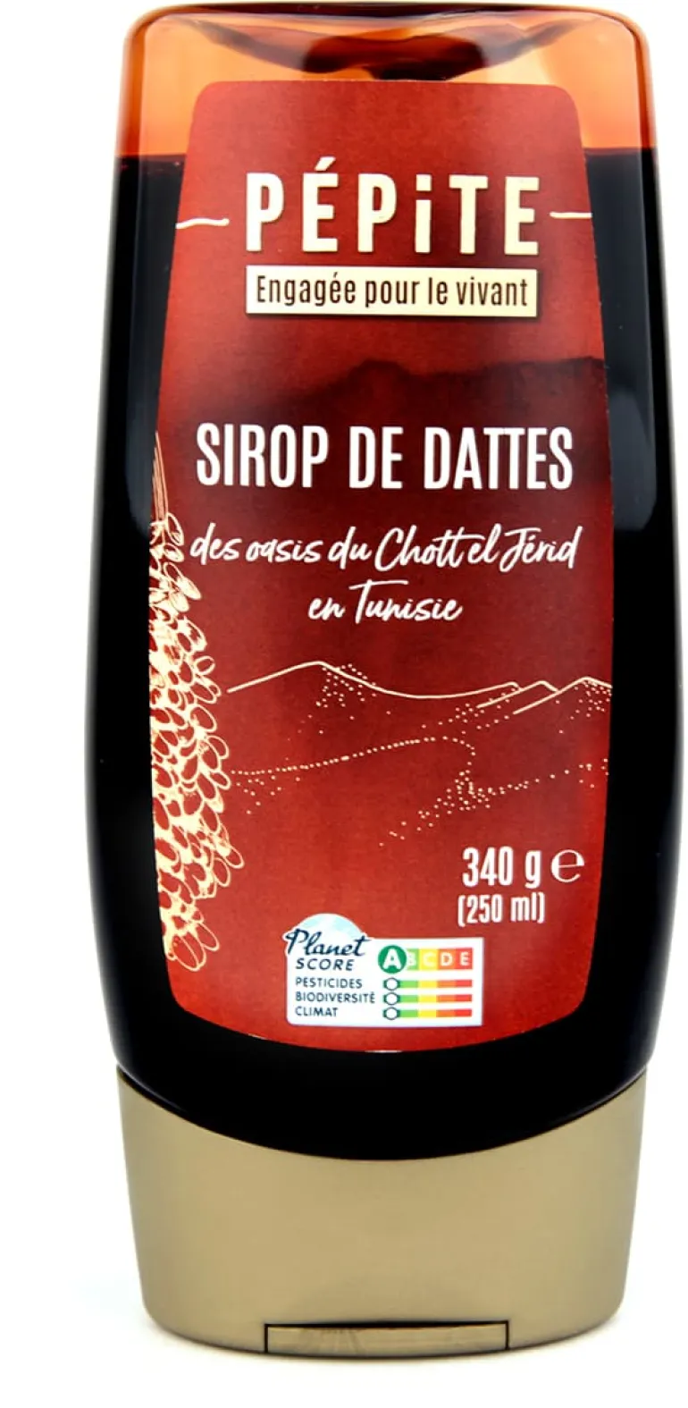 Sirop de dattes Bio 340 g Pépite