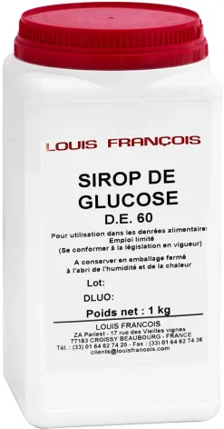 Sirop de glucose DE60 1 kg Louis François