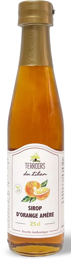 Sirop d'orange amère 25 cl Terroirs du Liban