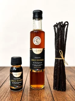 Sirop à la vanille Bourbon 25 cl Vanilla Bridge