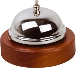Sonnette de Comptoir Acier chromé