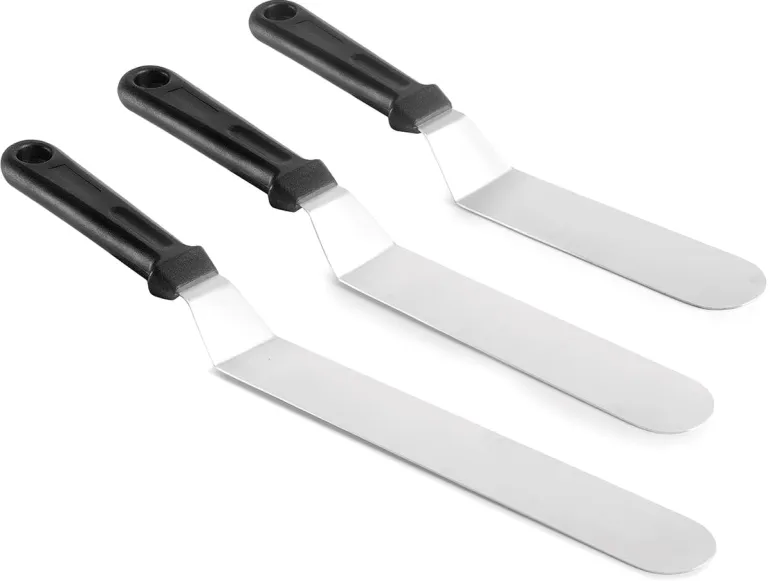 Spatule coudée inox Lame 15 cm Lacor