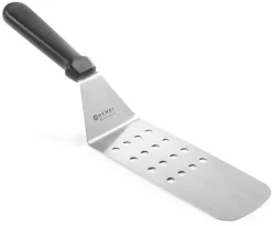 Spatule coudée inox perforée Hendi