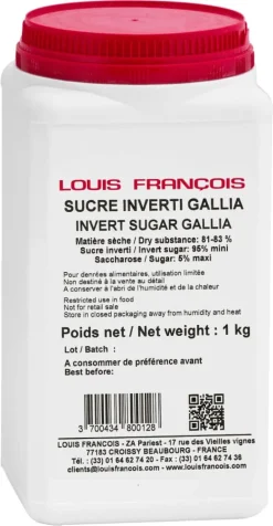 Sucre inverti (Trimoline) 1 kg Louis François