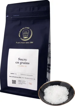 Sucre perlé grain calibre 10 +/- 500 g