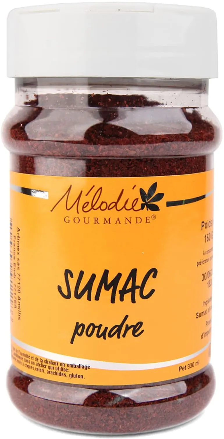 Sumac en poudre 160 g Mélodie Gourmande