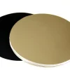 Support gâteau carton rond or et noir Ø 32 cm (x 100) Meilleur du Chef