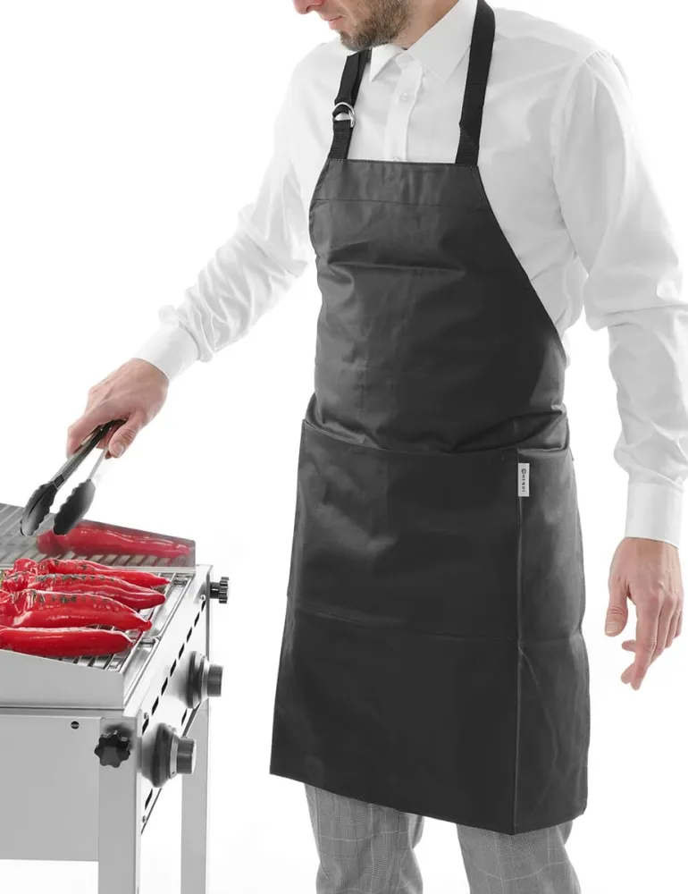 Tablier Barbecue en coton ignifuge Hendi