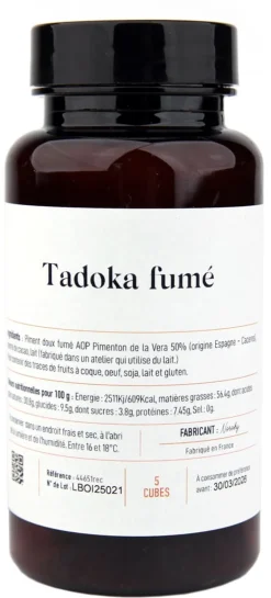 Tadoka fumé Pot de 5 cubes Norohy