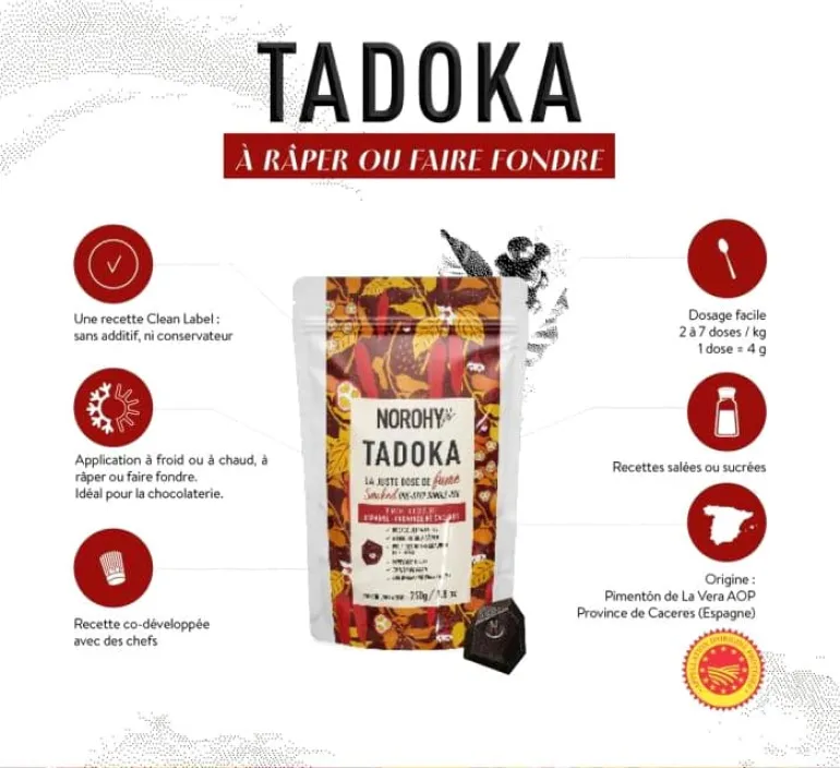 Tadoka fumé Pot de 5 cubes Norohy
