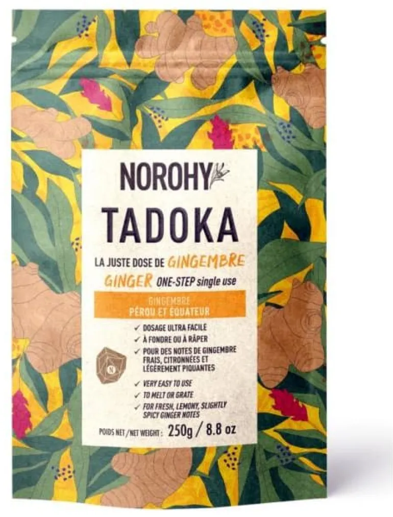 Tadoka Gingembre Sachet de 62 cubes Norohy