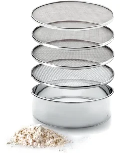 Tamis inox 4 toiles interchangeables Ø 23 cm Lacor