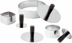 Tasseur à entremets ronds en inox Ø 6 cm Matfer