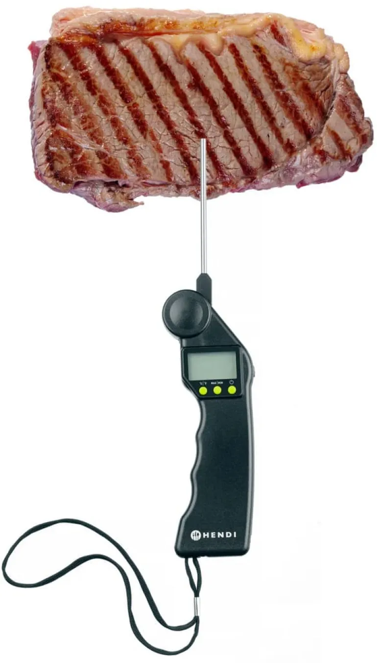 Thermomètre numérique avec sonde pliable -50°C à +300°C Hendi