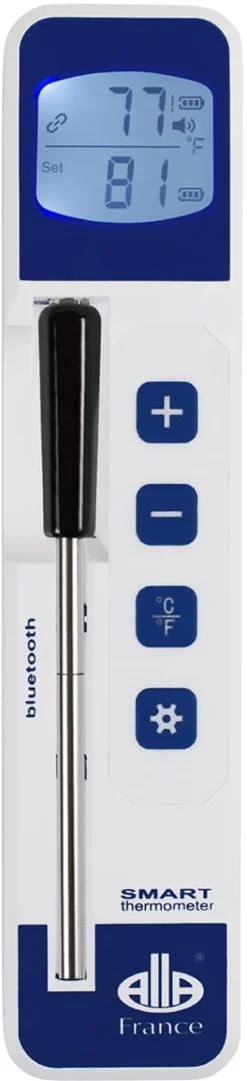 Thermomètre à sonde connecté bluetooth -20°C à +300°C Alla France
