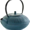 Théière en fonte bleue 1,1 litre Lacor