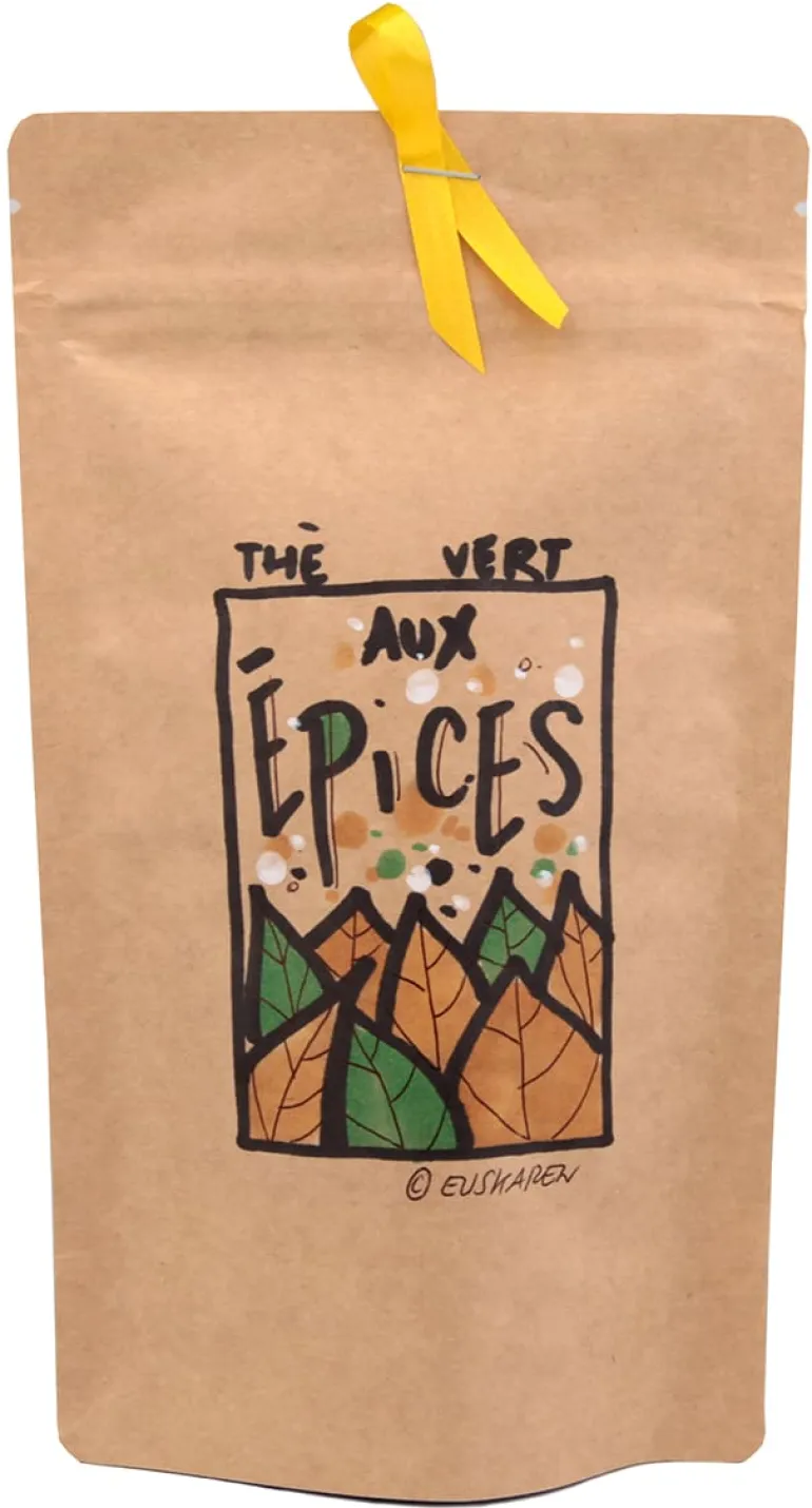 Thé vert aux épices 90 g Euskaren