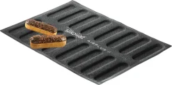 Toile de cuisson Airplus 16 éclairs 40 x 30 cm Silikomart