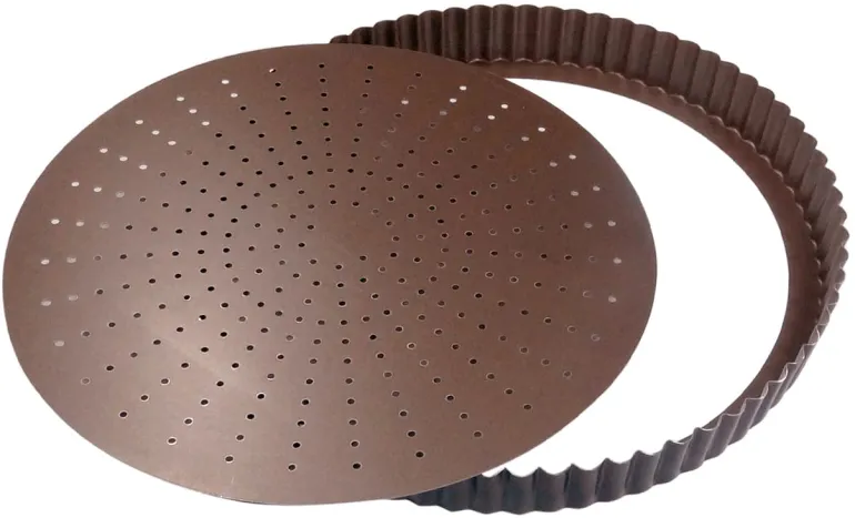 Tourtière cannelée fond perforé mobile Ø 20 cm Gobel
