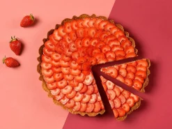 Tourtière cannelée fond perforé mobile Ø 30 cm Gobel