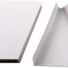 Triangle rainé (x 250) carton blanc 16 x 12 cm Mallard Ferrière