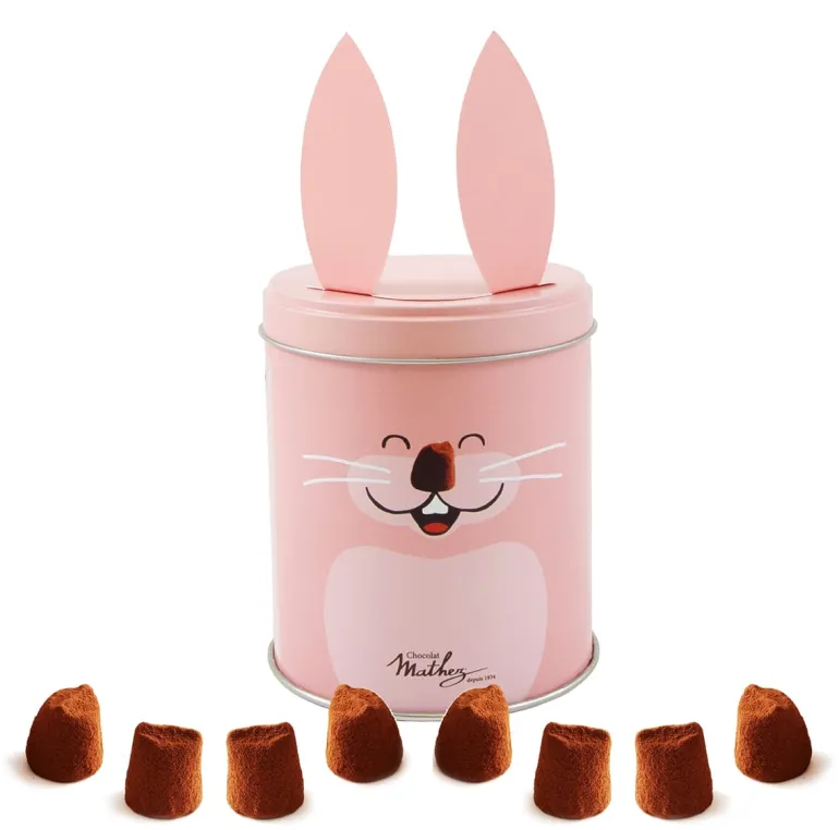 Truffes fantaisie Pâques Riz soufflé 100 g Chocolat Mathez