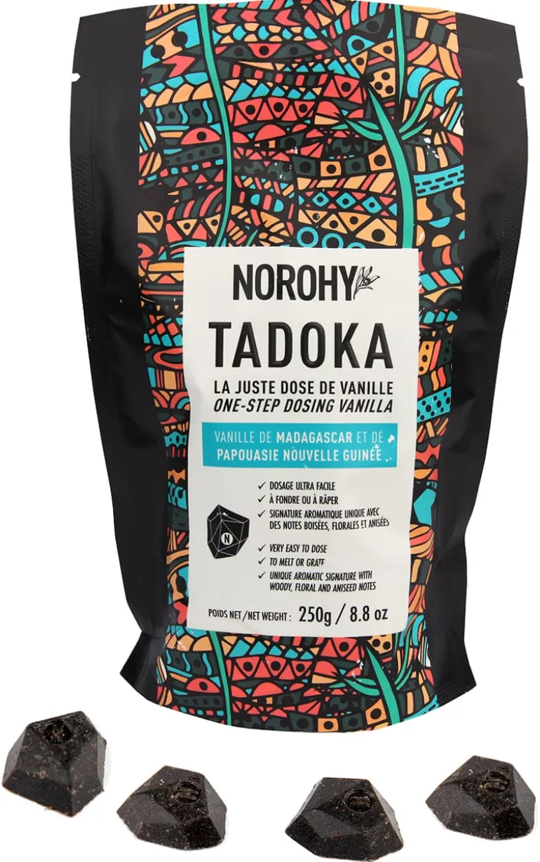 Vanille solide Tadoka Sachet de 65 cubes Norohy