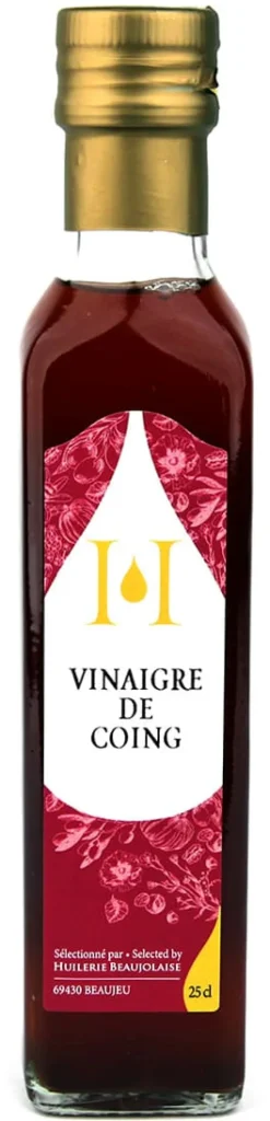 Vinaigre de coing 25 cl Huilerie Beaujolaise