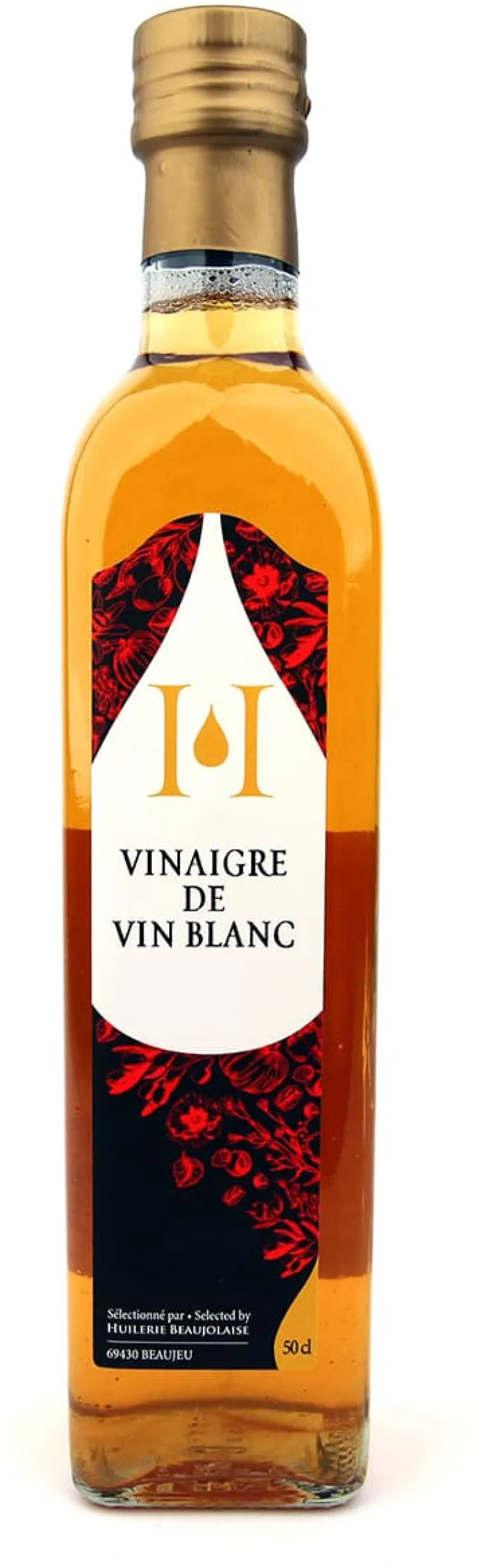 Vinaigre de vin blanc 50 cl Huilerie Beaujolaise
