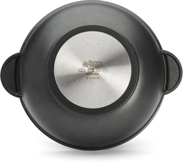 Wok 2 anses gamme "Choc Extrème" Ø 32 cm De Buyer